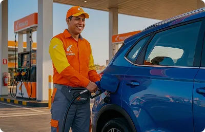 Carga combustible en Primax